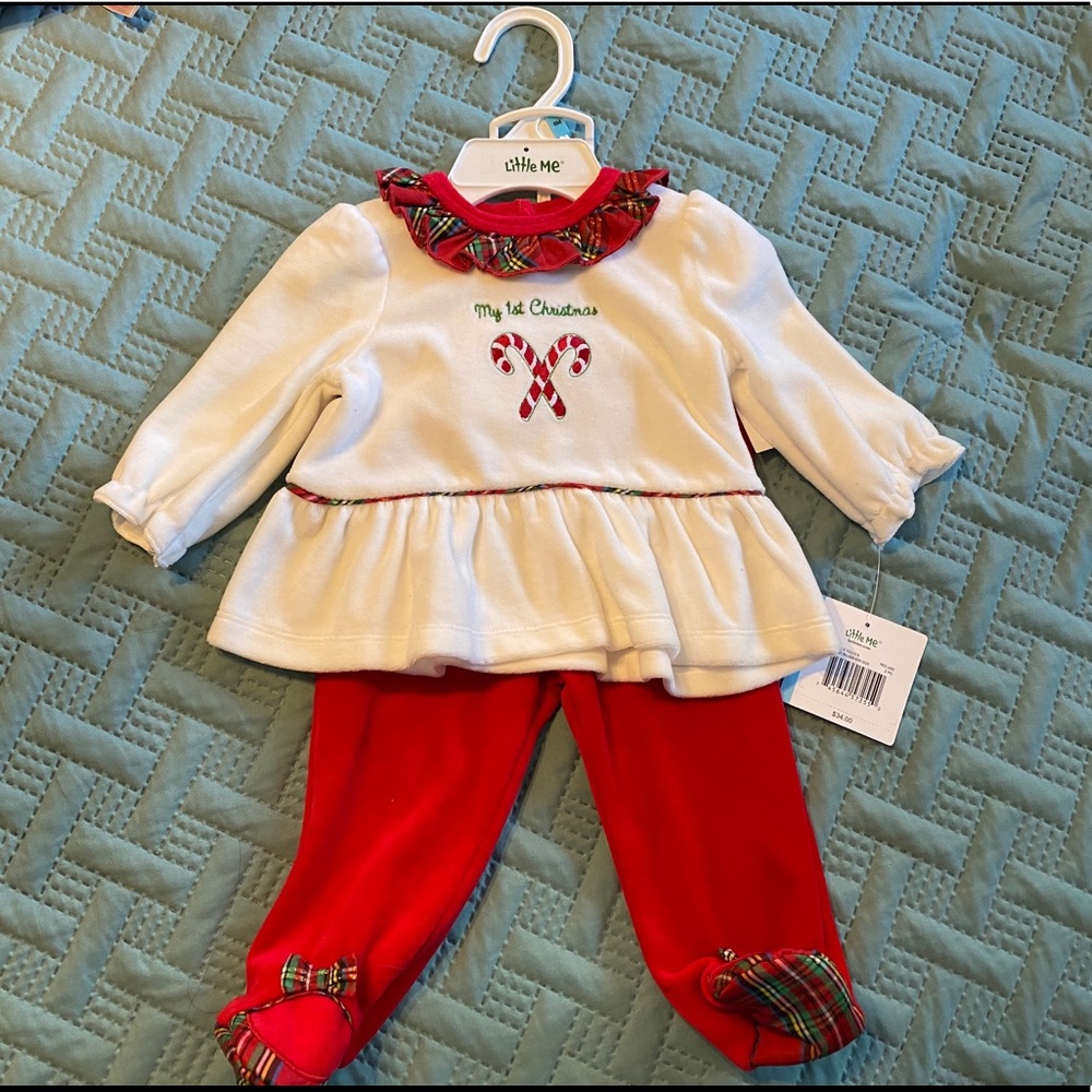 6mon My 1st Christmas outfit